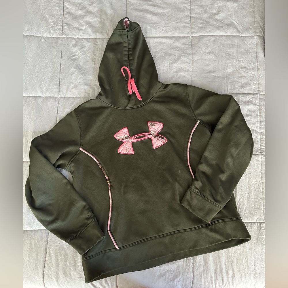 Under Armour Woman’s' Green Hoodie. Size S